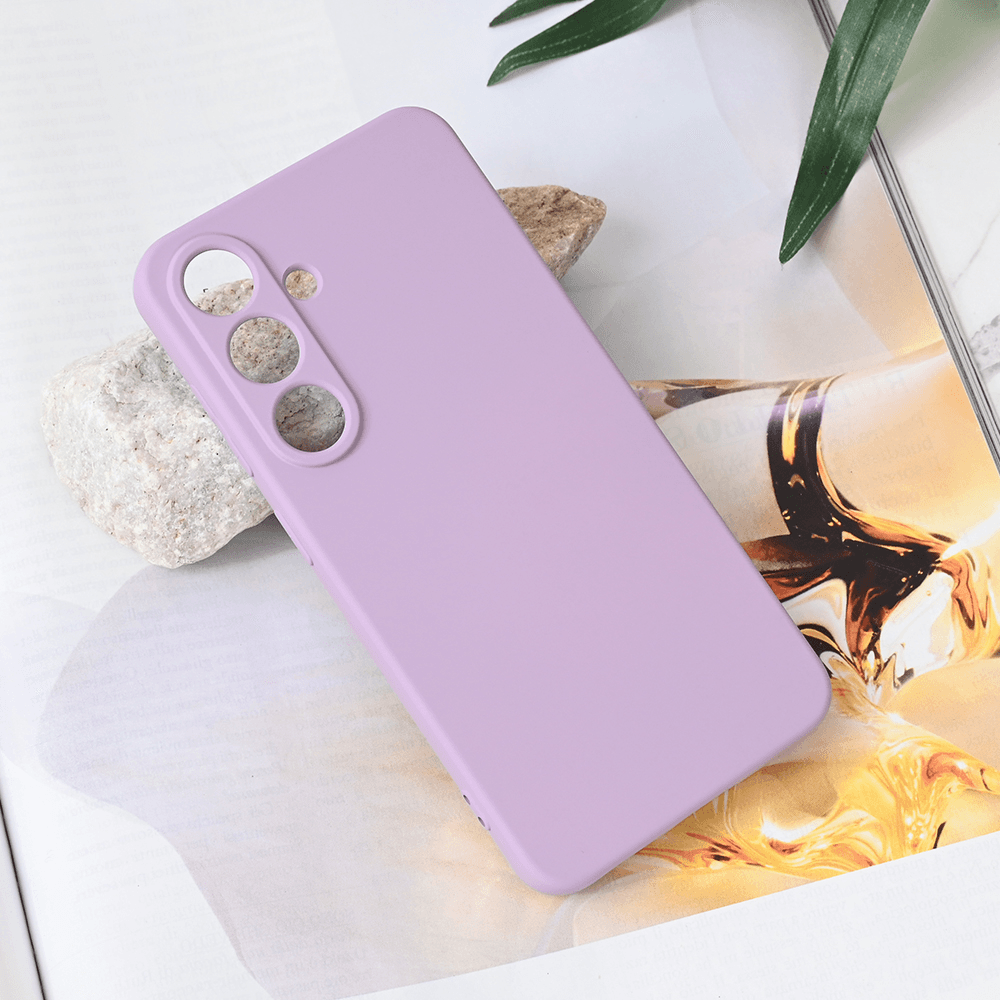 Maska za telefon Samsung S931B Galaxy S25 TERACELL SOFT VELVET, Ljubičasta