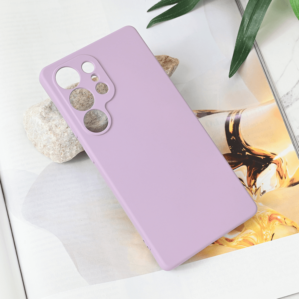Maska za telefon Samsung S938B Galaxy S25 Ultra TERACELL SOFT VELVET, Ljubičasta