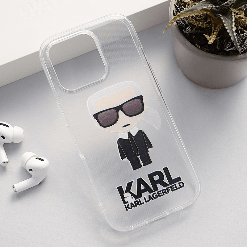 Maska za telefon iPhone 16 Pro NANOBIT PRINT Karl Lagerfeld