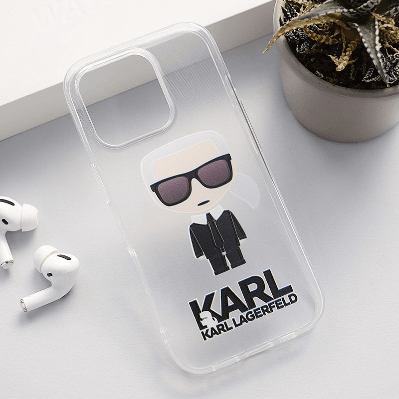 Maska za telefon iPhone 16 Pro Max NANOBIT PRINT Karl Lagerfeld