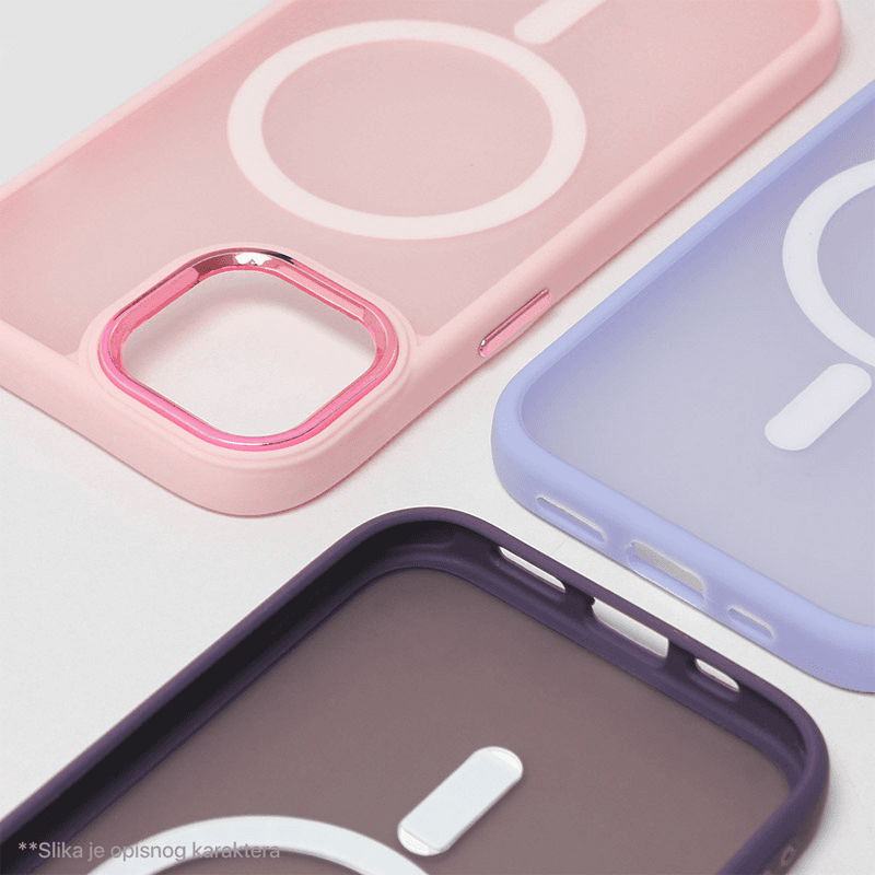 Maska za telefon iPhone 15 Pro CANDY SHIELD MAG, Crna