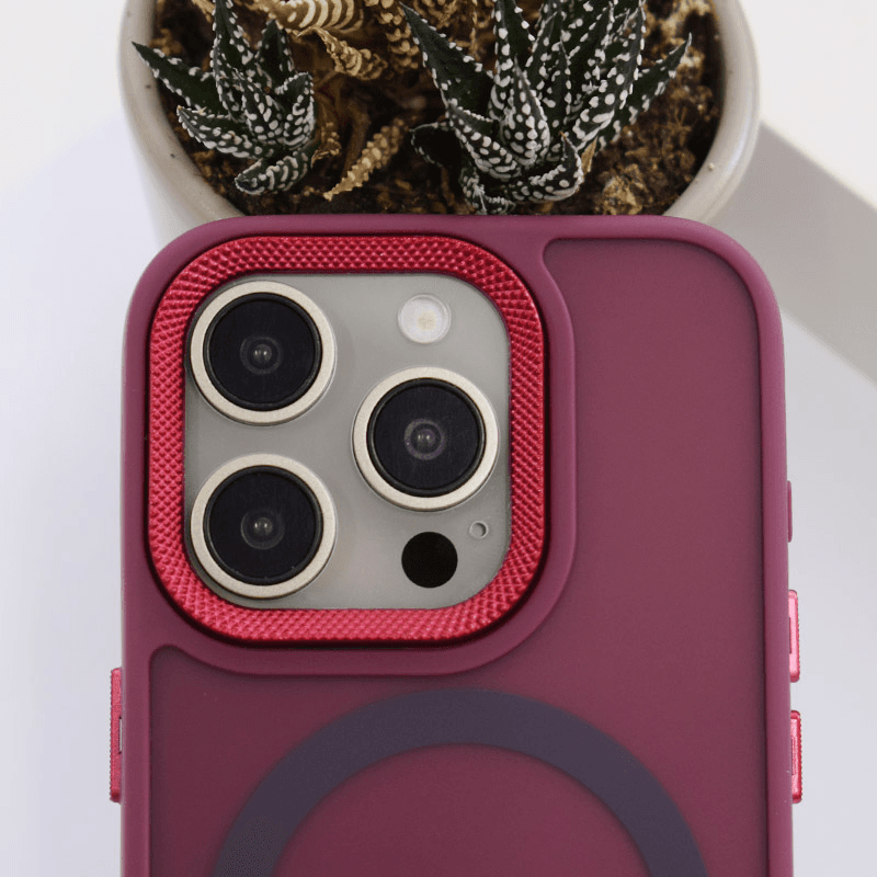 Maska za telefon iPhone 16 Pro Max CANDY SHIELD MAG, Crna