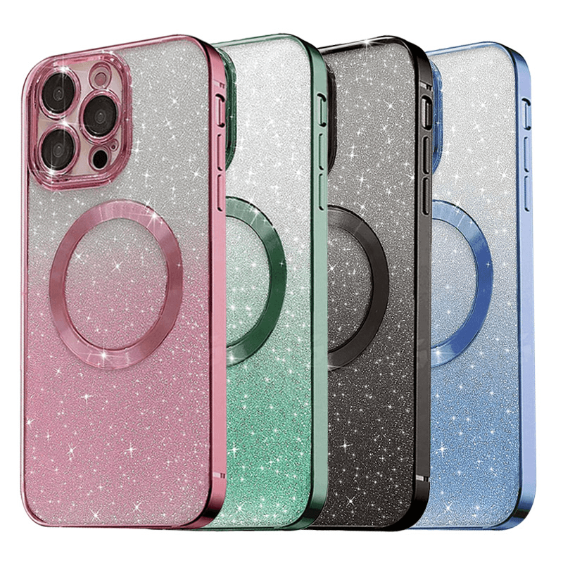 Maska za telefon iPhone 16 MAG ELECTROPLATED, Plava