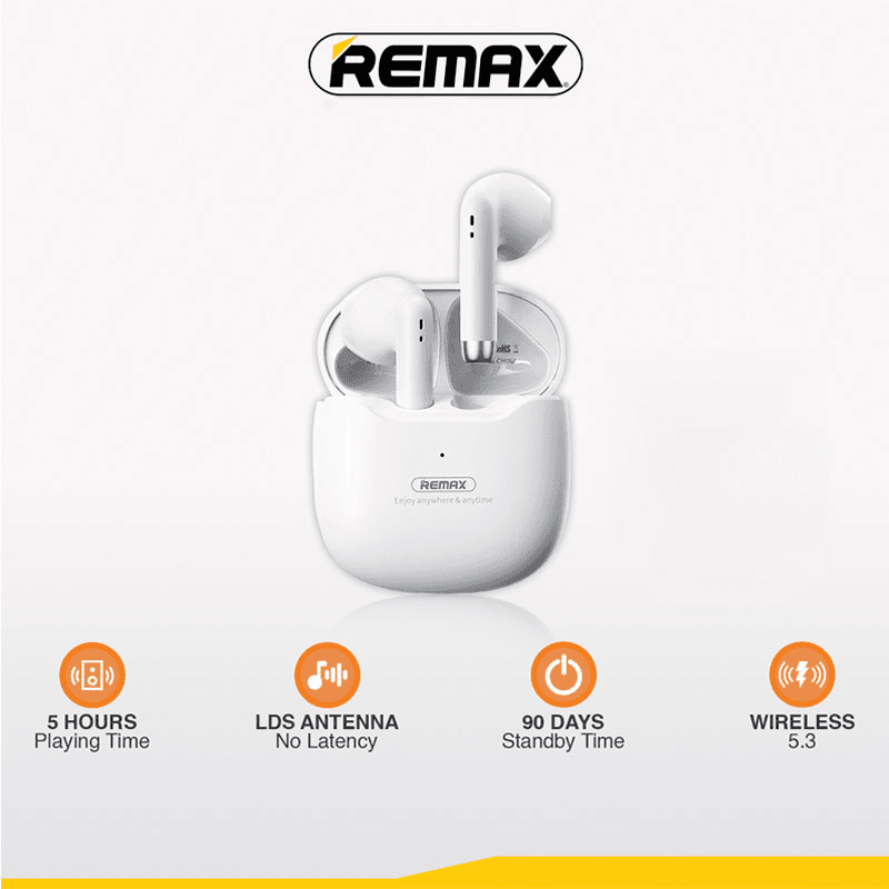 Bluetooth slušalice REMAX Marshmallow Series TWS-19, Crne