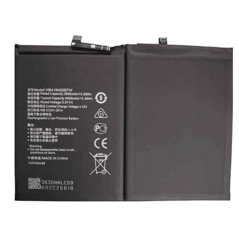 EG Baterija za telefon Huawei Honor X8 HB416492ECW, 3900mAh
