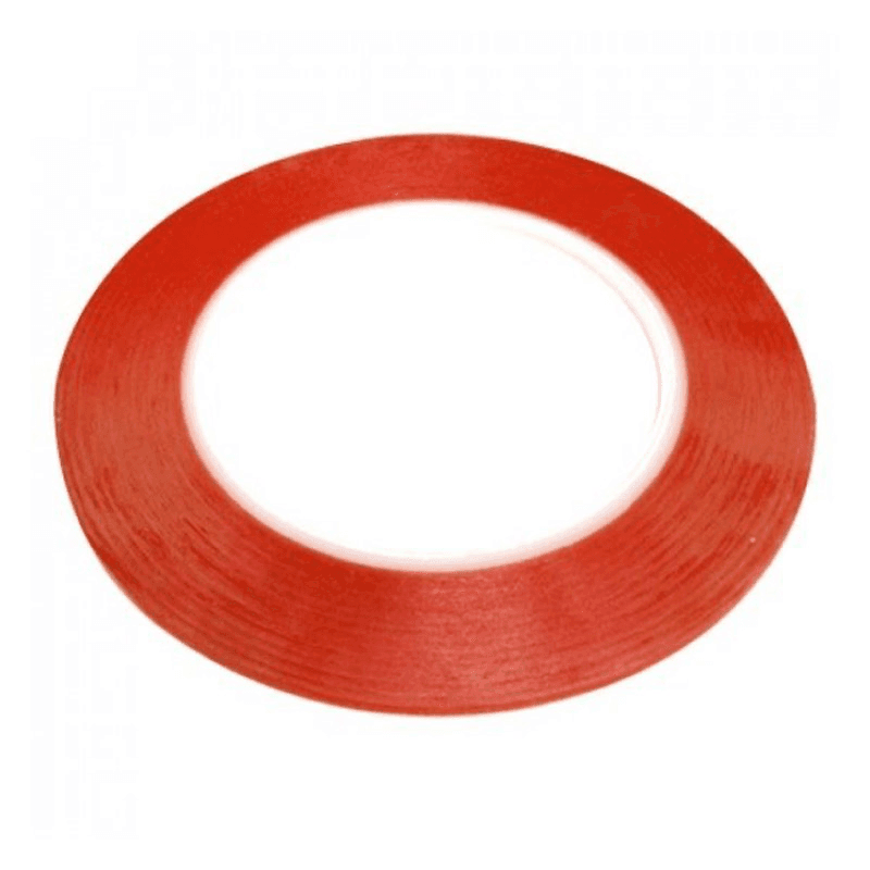 Dupla traka, 3m, 5mm, Crvena