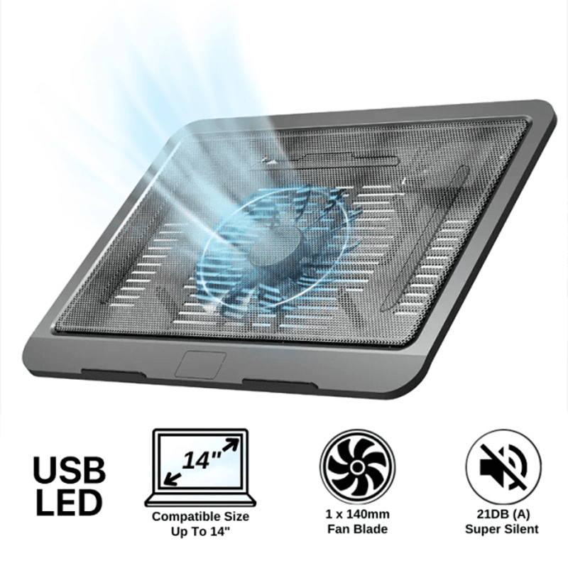 Postolje za hlađenje laptopa MIKUSO NCP-063