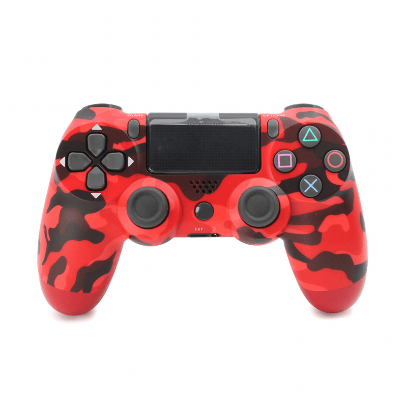 Kontroler Dual Shock WIFI za PS4 army, Crveni