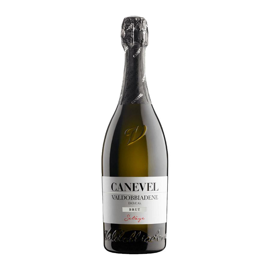 MASI Canevel Valdobbiadene Prosecco Superiore Brut Setage docg belo penušavo vino 0.75l