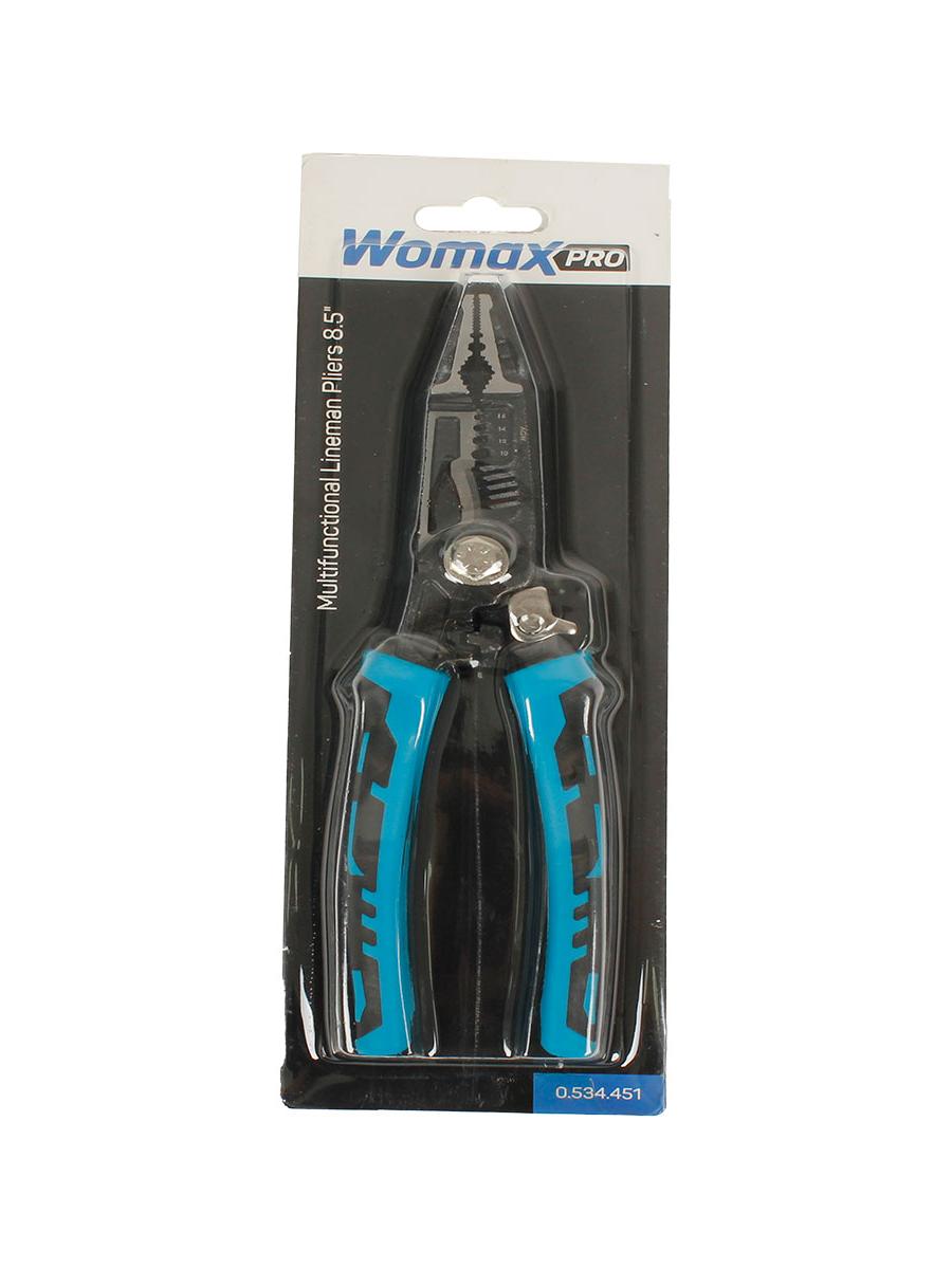 Womax Pro Multifunkcionalna električarska klešta, 21. 5 cm