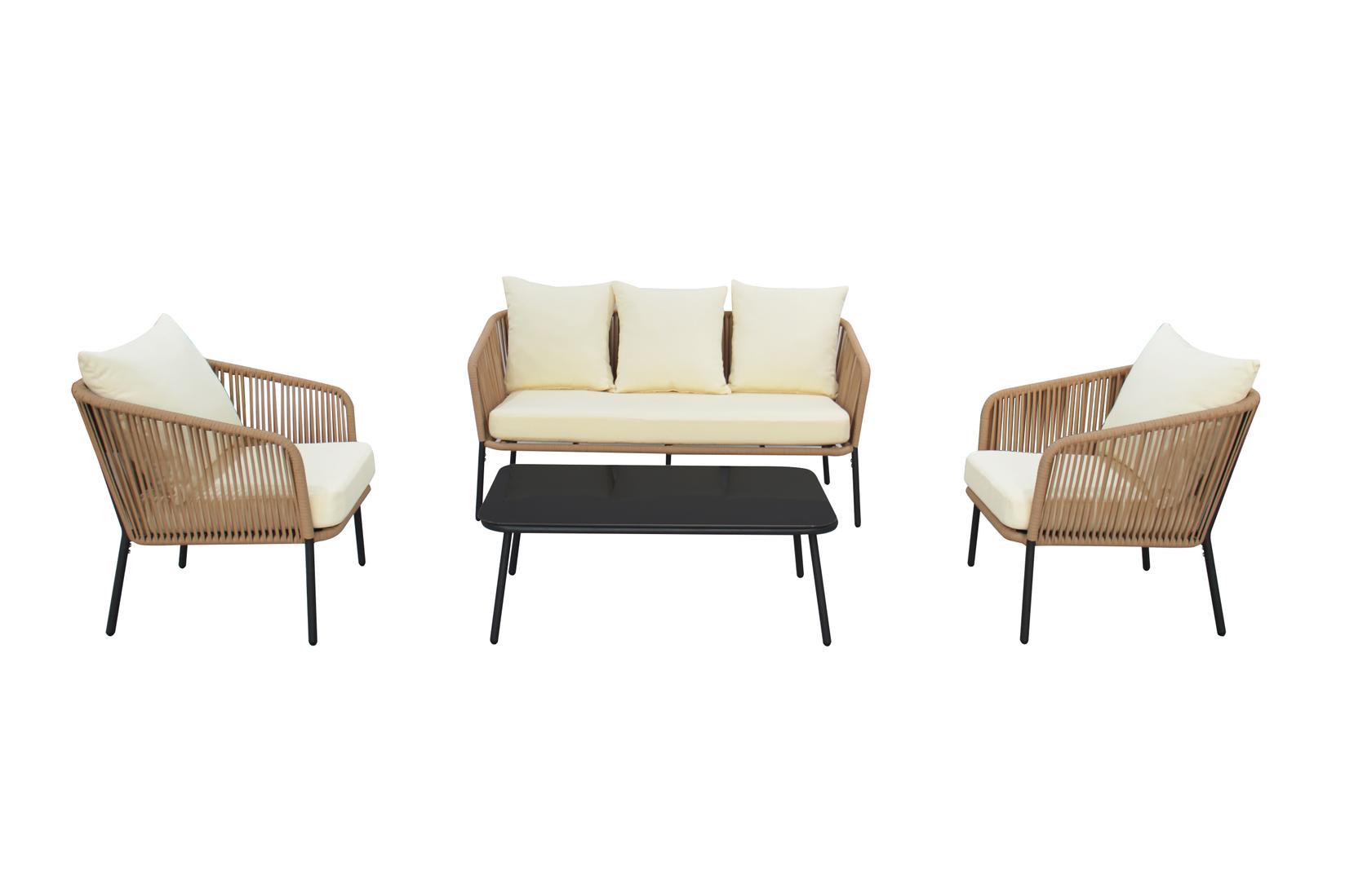 Baštenska garnitura KZA-2006-21, Bež