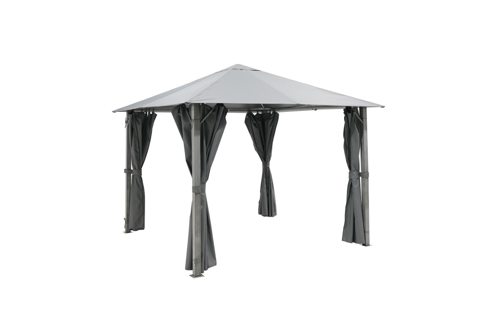 Baštenski paviljon DA092, Aluminijumski, Tamnosivi