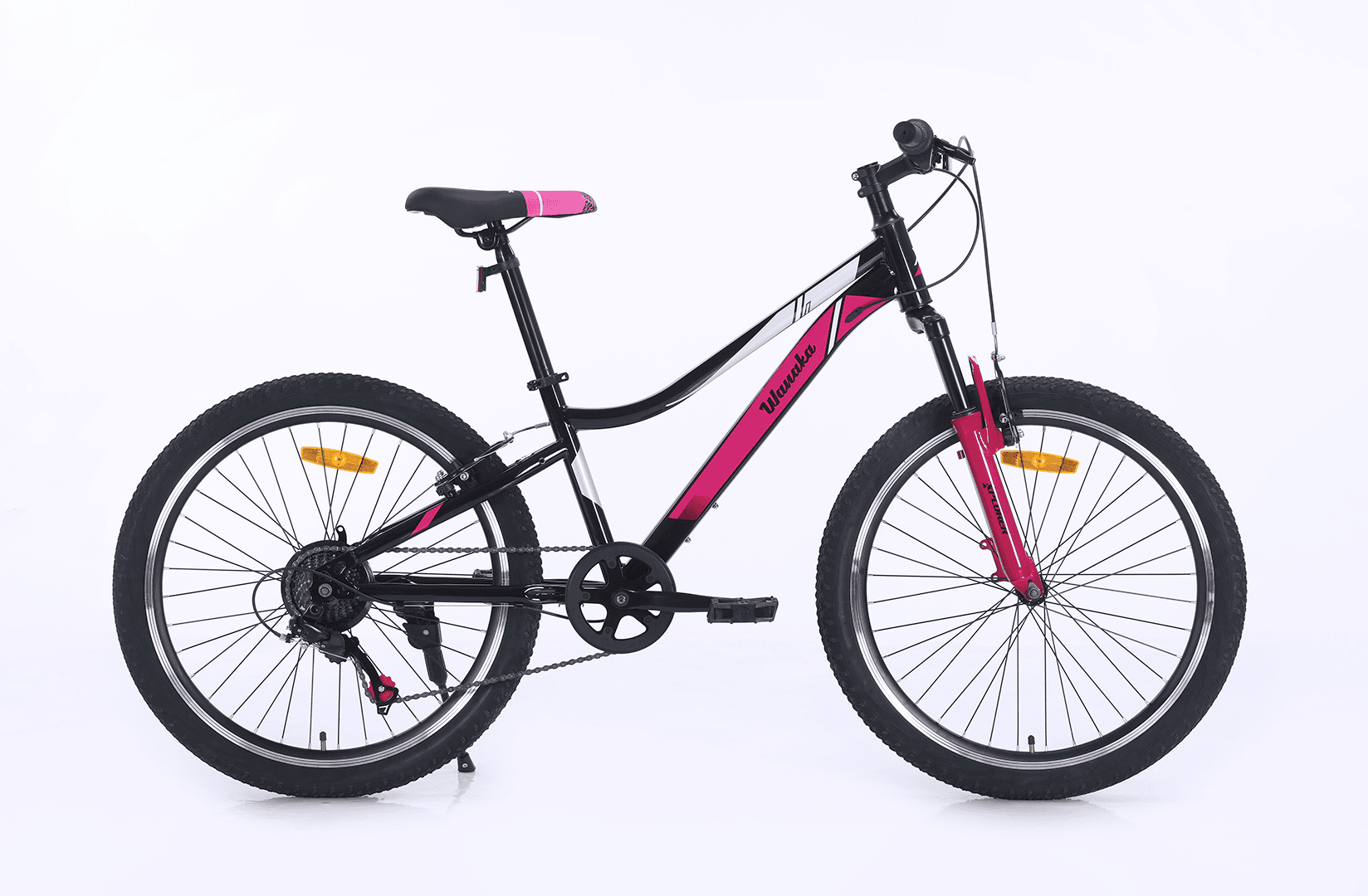 Xplorer Dečiji bicikl Wanaka, 24", Crno-roze