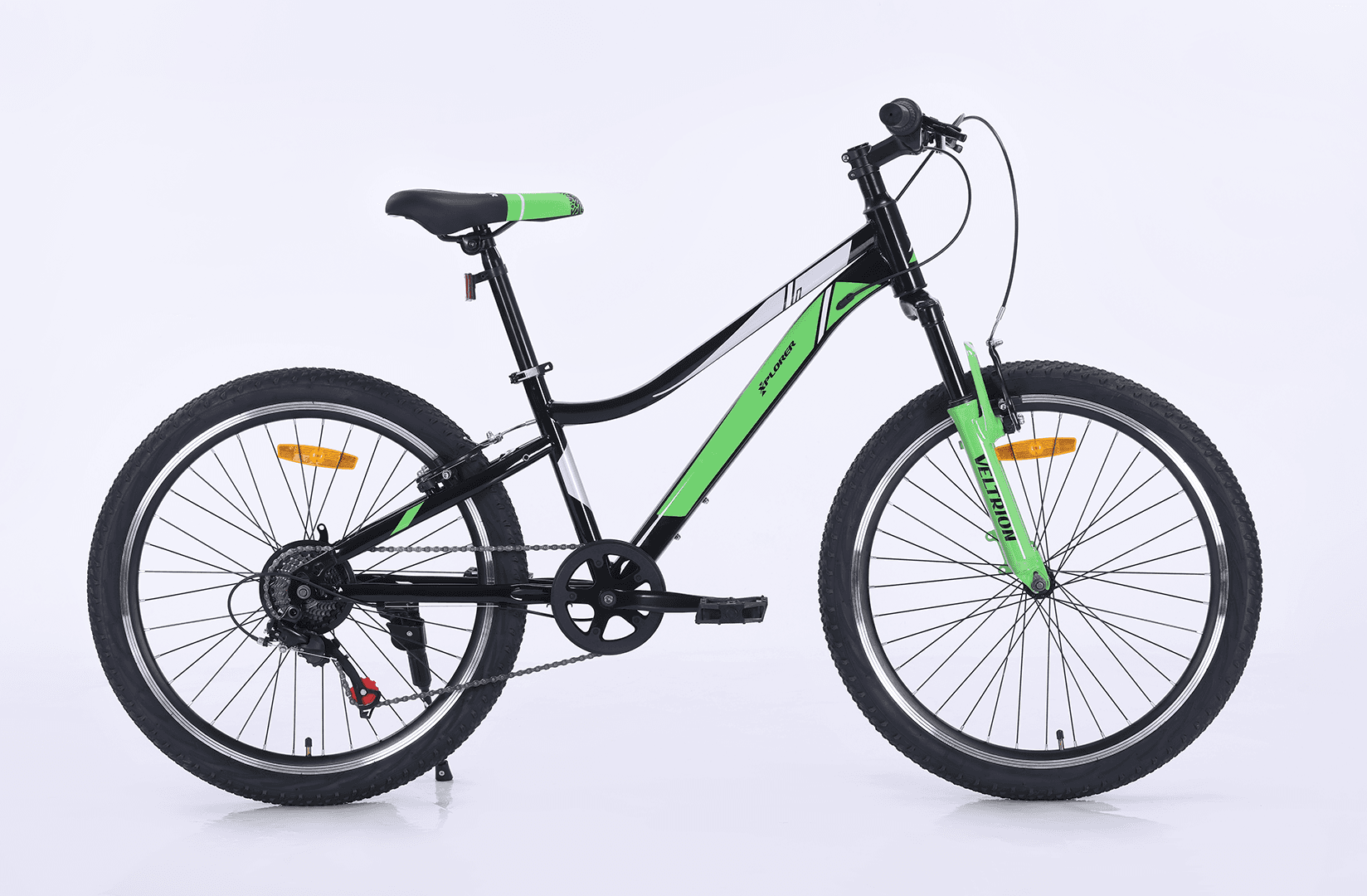 Xplorer Dečiji bicikl Veltrion, 24", Crno-zeleni