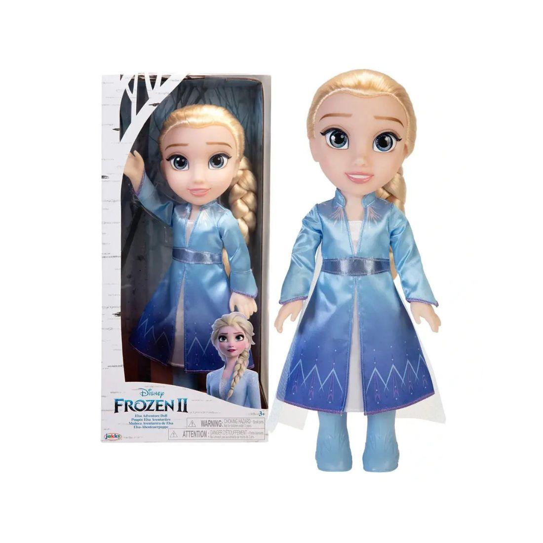 Frozen Lutka Elsa Adventure, 38 cm