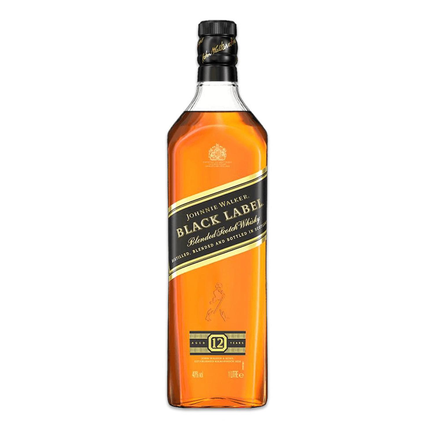 JOHNNIE WALKER Black Label viski 1l
