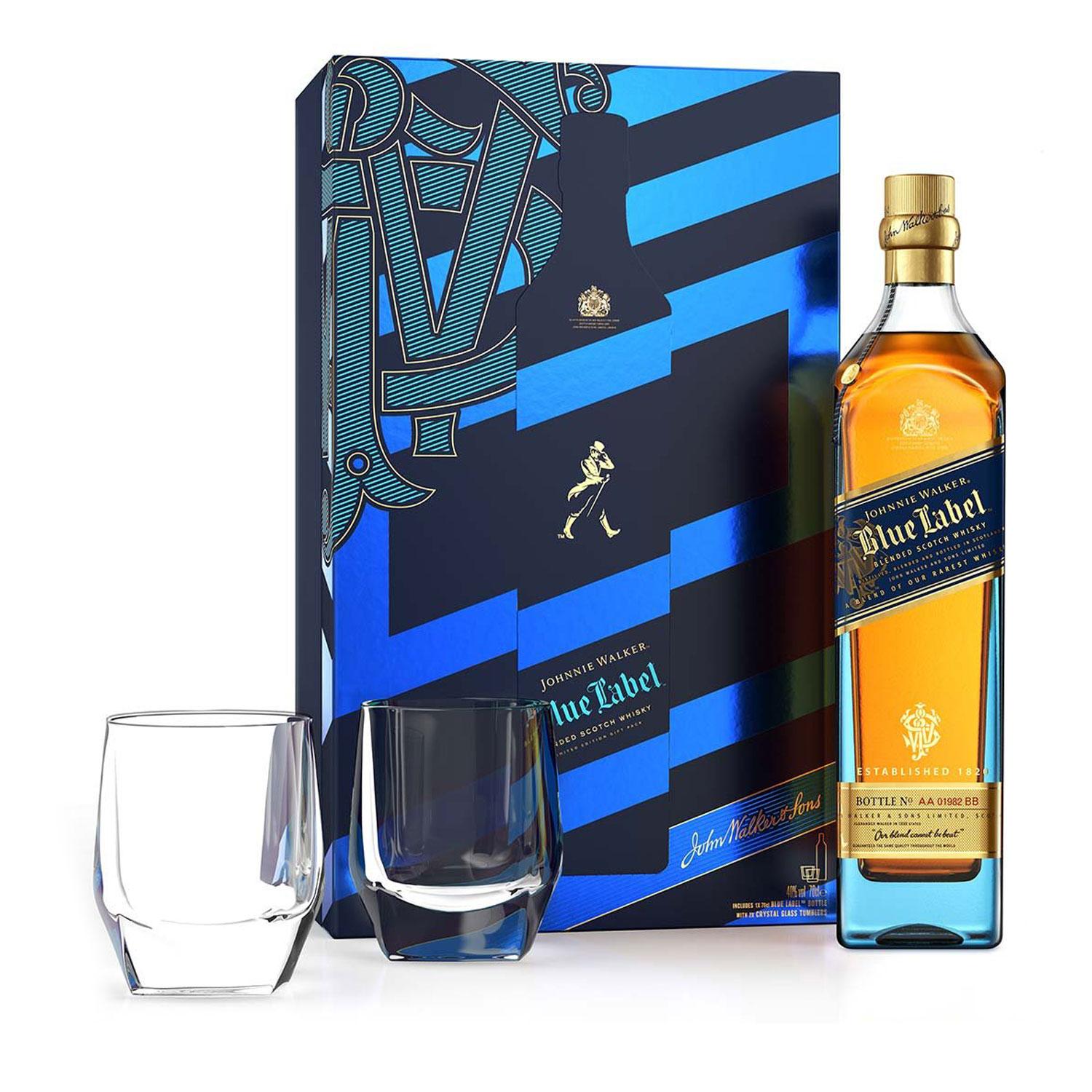 Selected image for JOHNNIE WALKER Blue viski 0.7 sa 2 čase