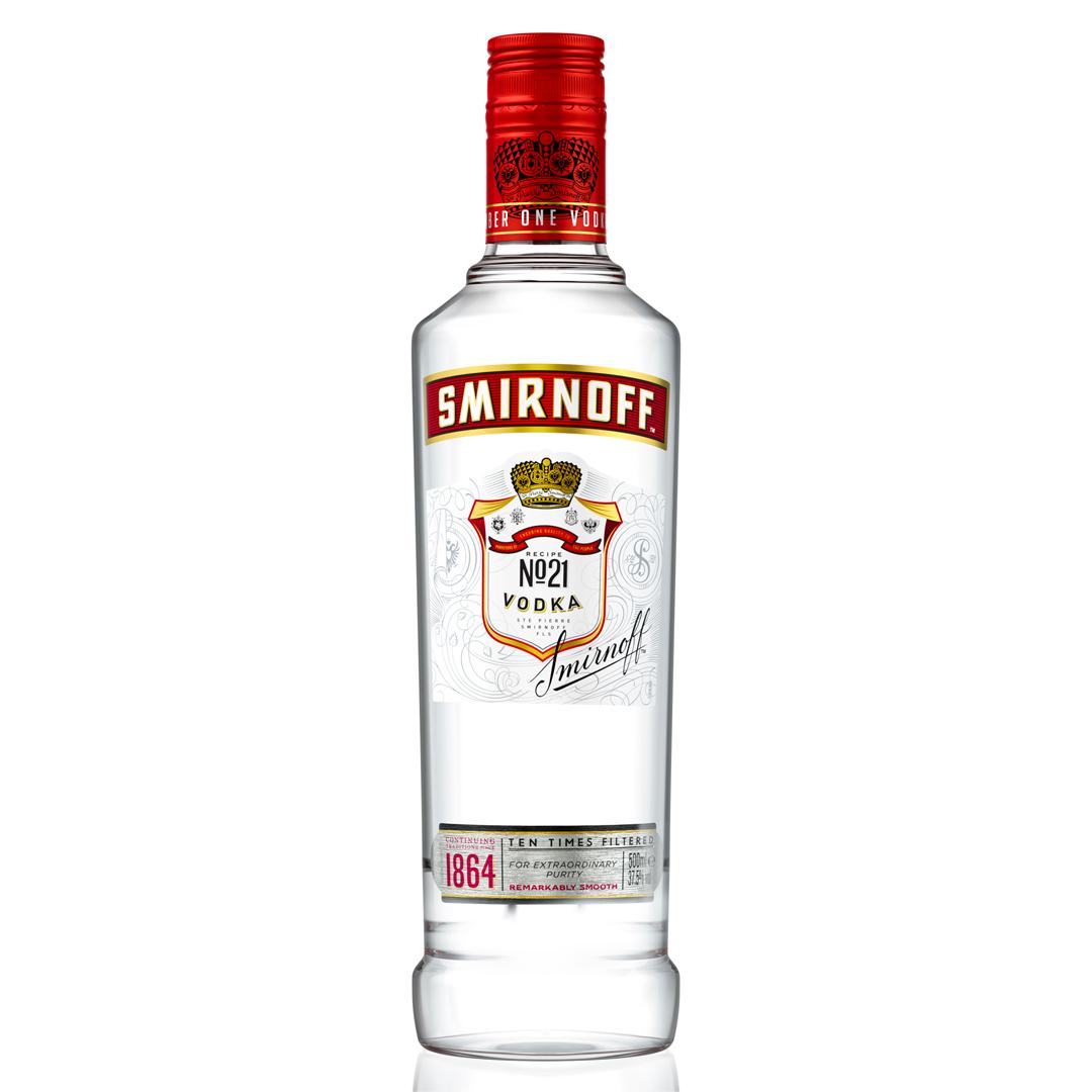 Selected image for SMIRNOFF Red vodka 0.5l