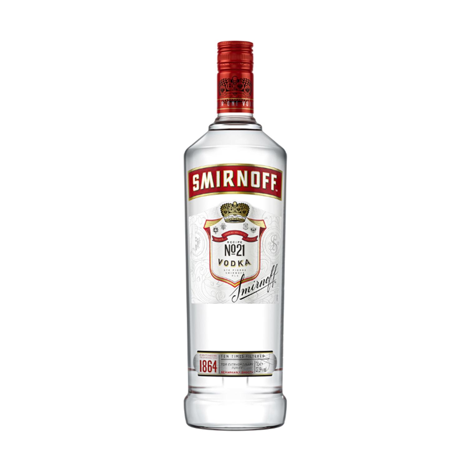 Selected image for SMIRNOFF Red vodka 1l