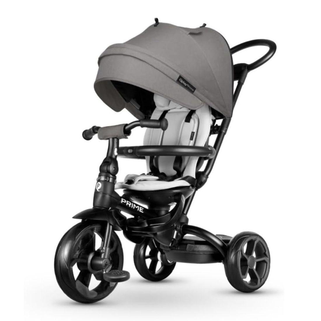 Qplay Tricikl za decu Prime 6u1 Evolution 561-5, Sivi