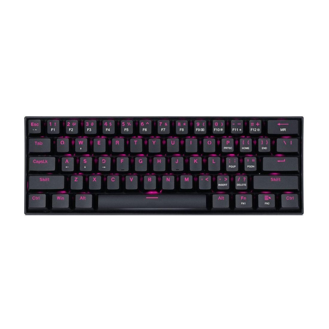 Redragon Gaming tastatura K630 Dragonborn, Mini brown switch, Crna