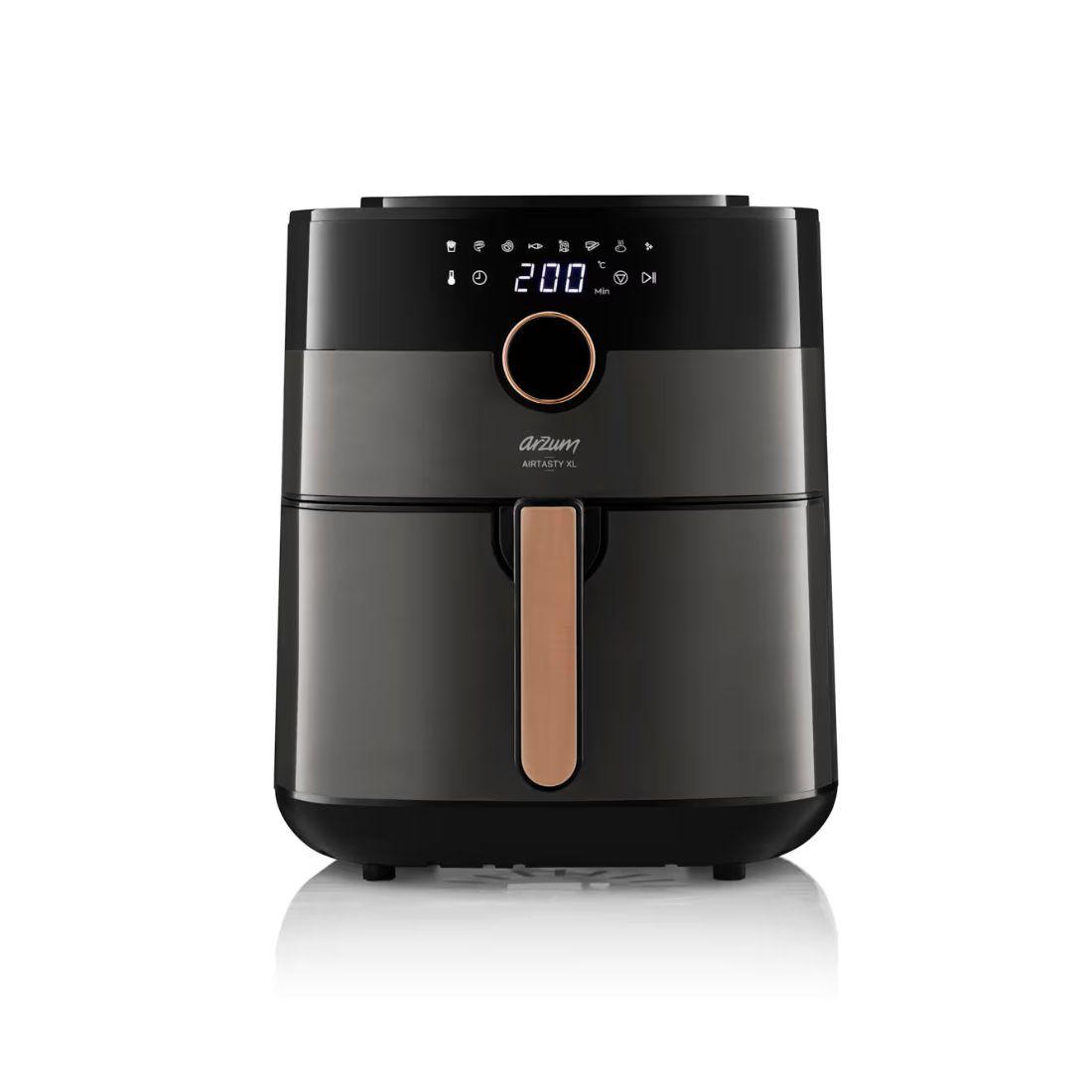 Arzum Air Fryer Airtasty XL AR2074, 6 l, 1750 W, Crno-bakarni