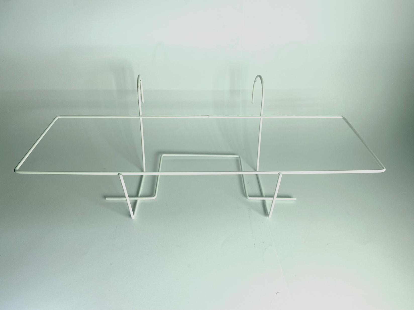DCC Držač za žardinjere Premium 60 cm beli