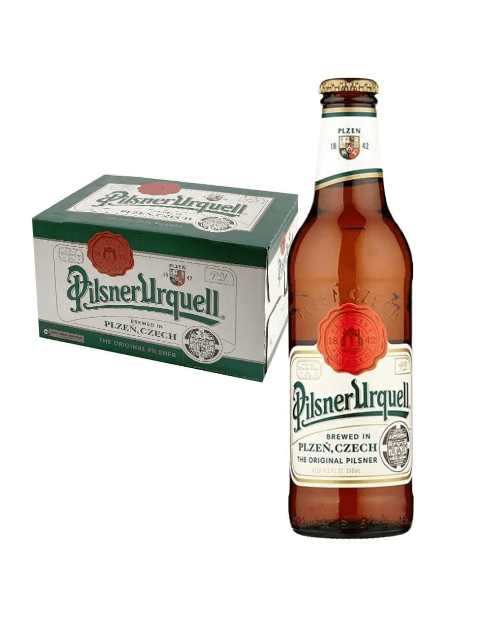 Pilsner Urquell Svetlo pivo 0.33 l, 24 komada