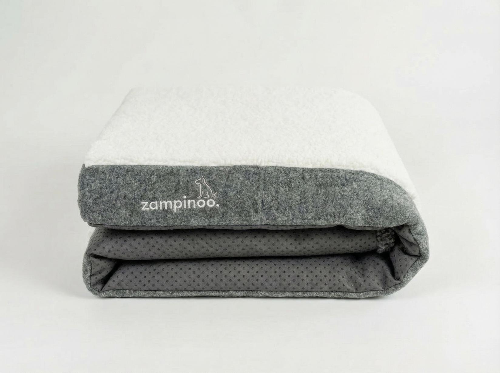 Zampinoo Navlaka za krevet za pse Koko Premium, Siva