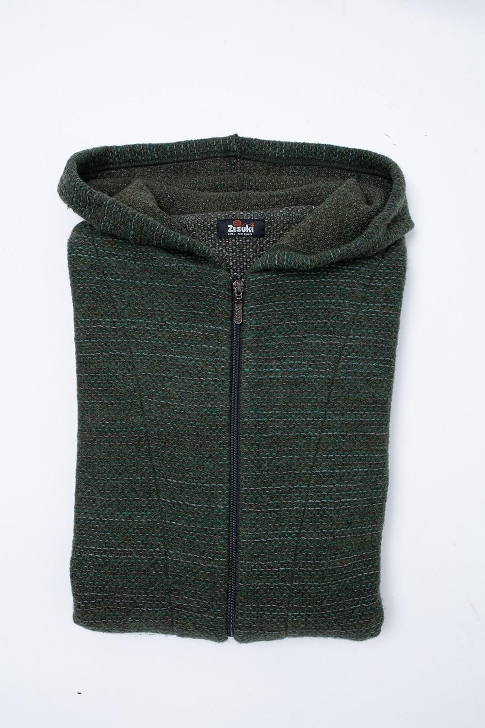 Zisuki Ženska jakna sa kapuljačom, Maslina