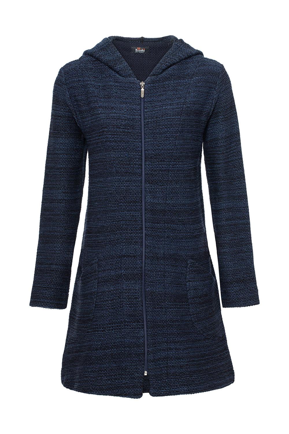 Zisuki Ženska jakna sa kapuljačom, Teget