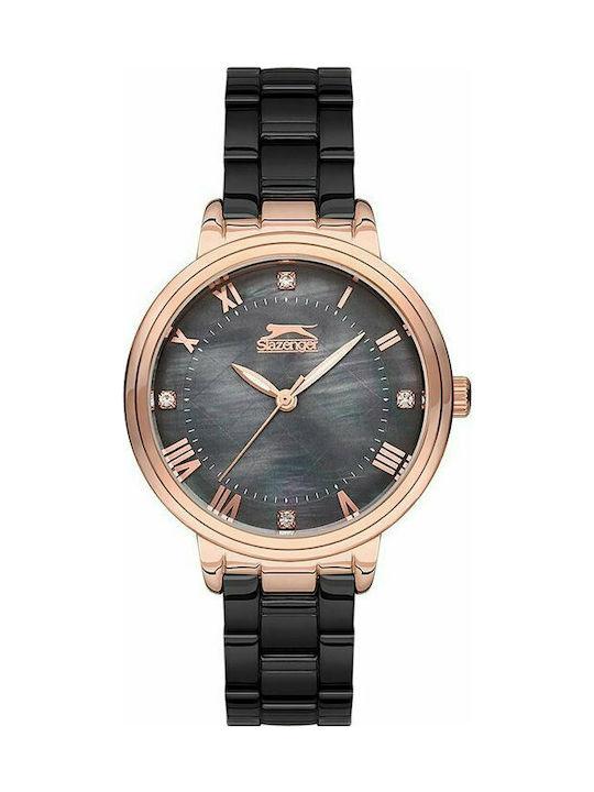 SLAZENGER Ženski sat 9.6186.3.02 crni