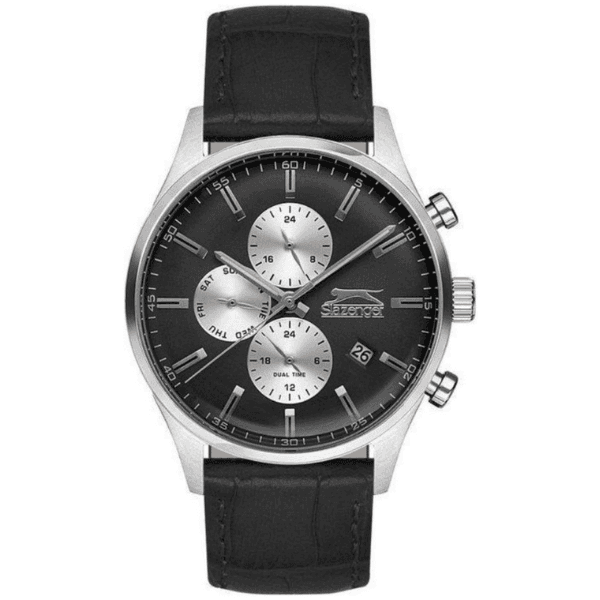 SLAZENGER Muški sat 9.6188.2.02 crni
