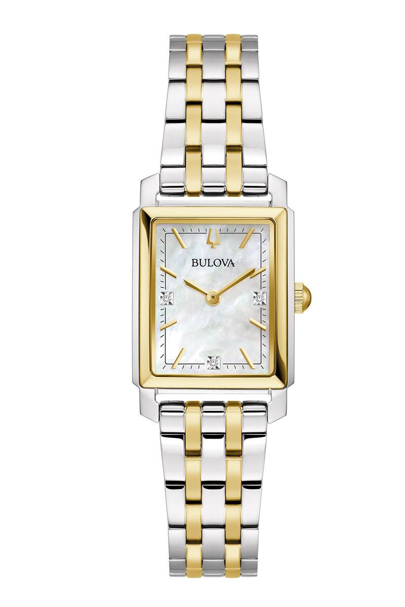 Bulova Ženski sat 98P220, Kućište boje slonovače, Šareni