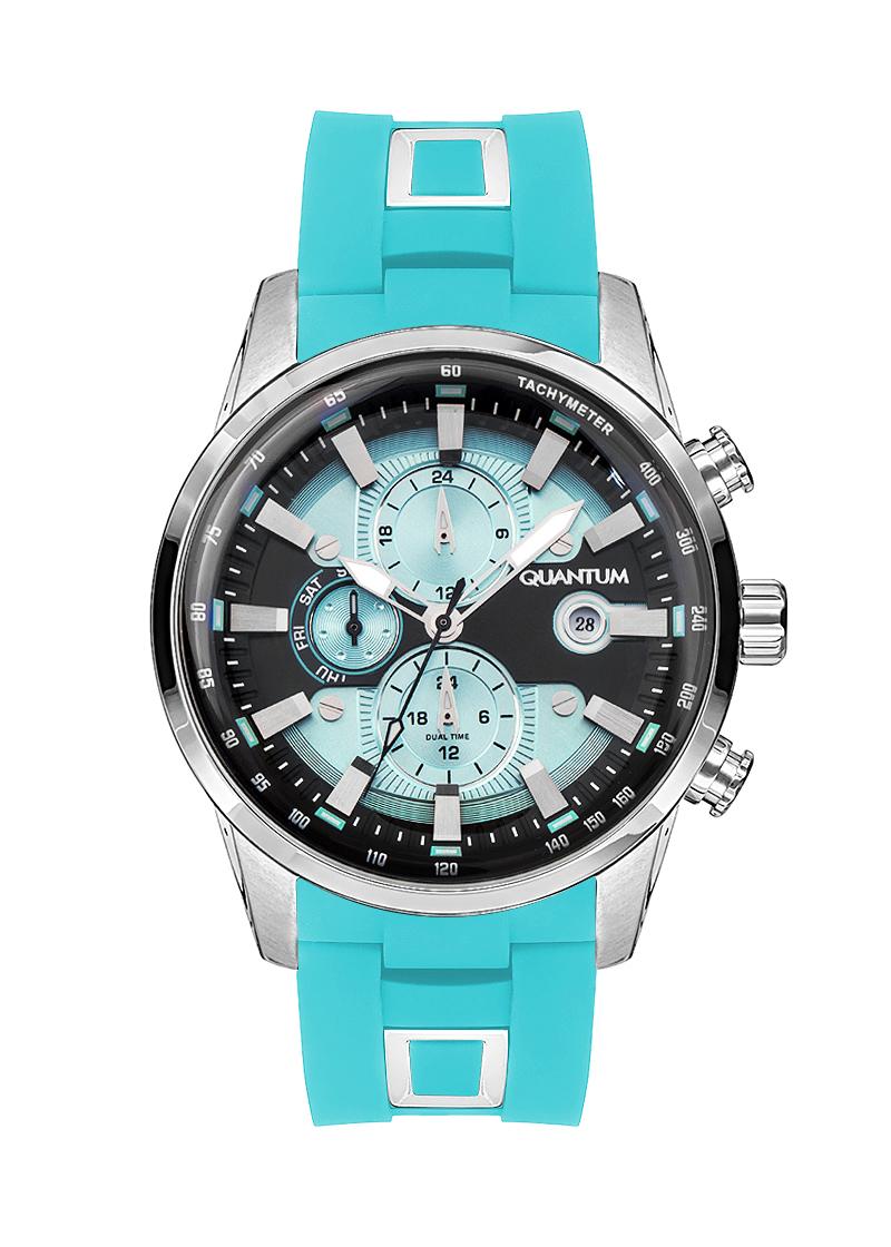 Quantum Muški sat ADG 678.309, Plavo kućište, Plavi