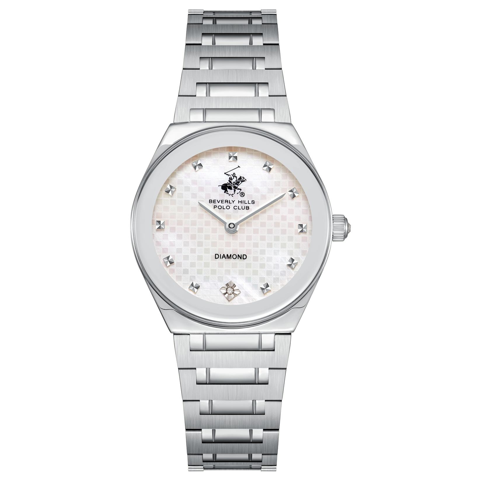 Beverly Hills Polo Club Ženski sat BP3866C.320, Sedefasto kućište, Srebrne boje