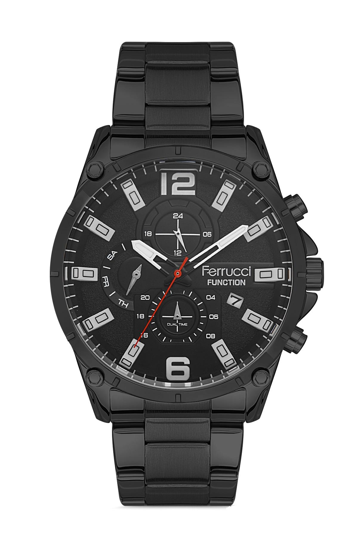 FERRUCCI Muški sat FCF13606FM.02 crni