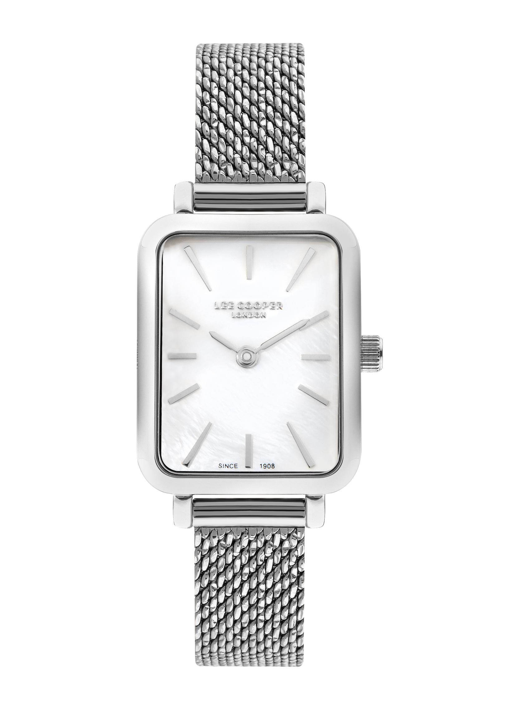 Lee Cooper Ženski sat LC07815.320, Sedefasto kućište, Srebrne boje