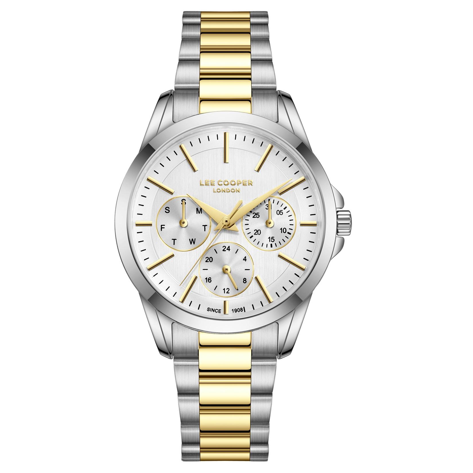 Lee Cooper Ženski sat LC08141.230, Srebrno kućište, Šareni