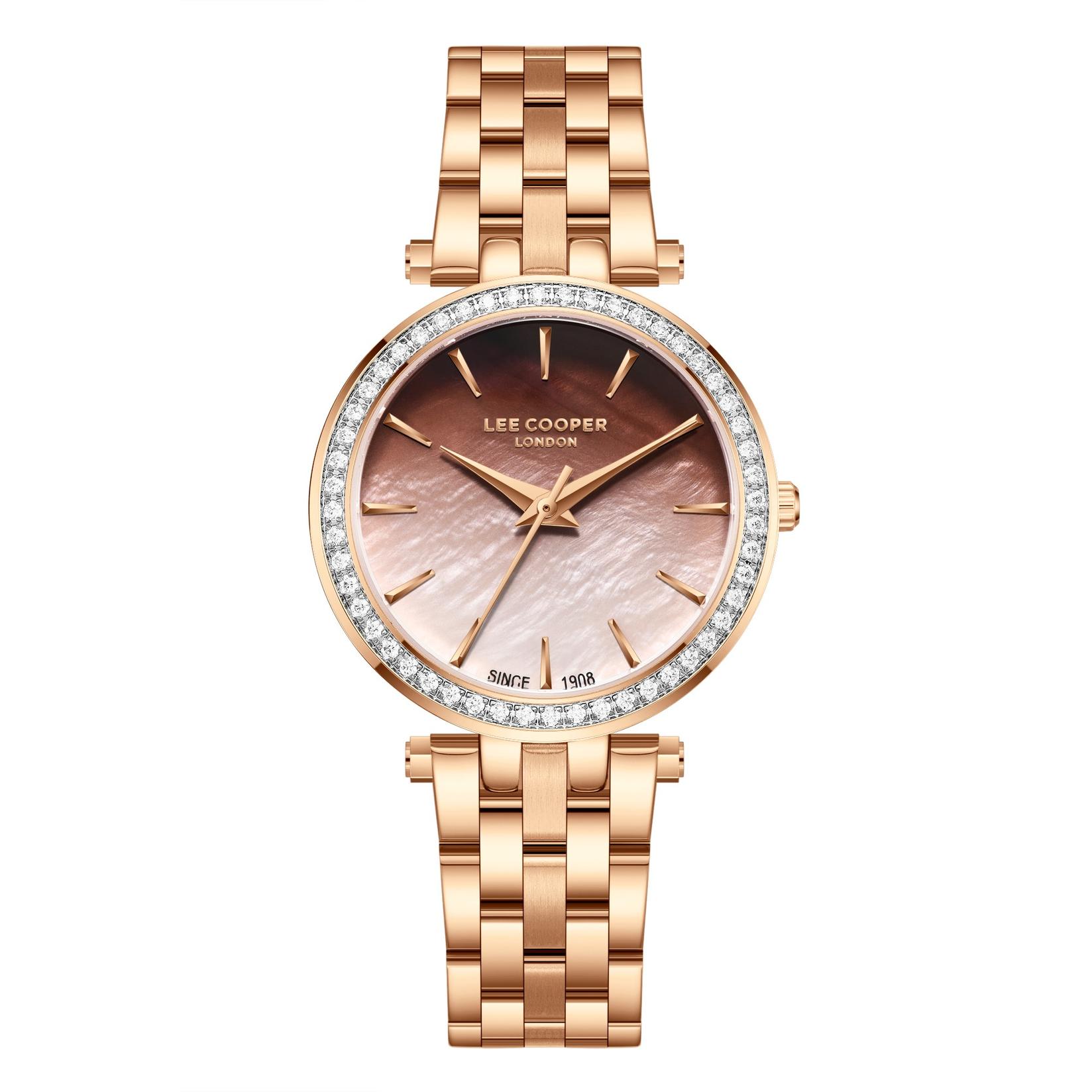 Lee Cooper Ženski sat LC08158.440, Šareno kućište, Rose gold