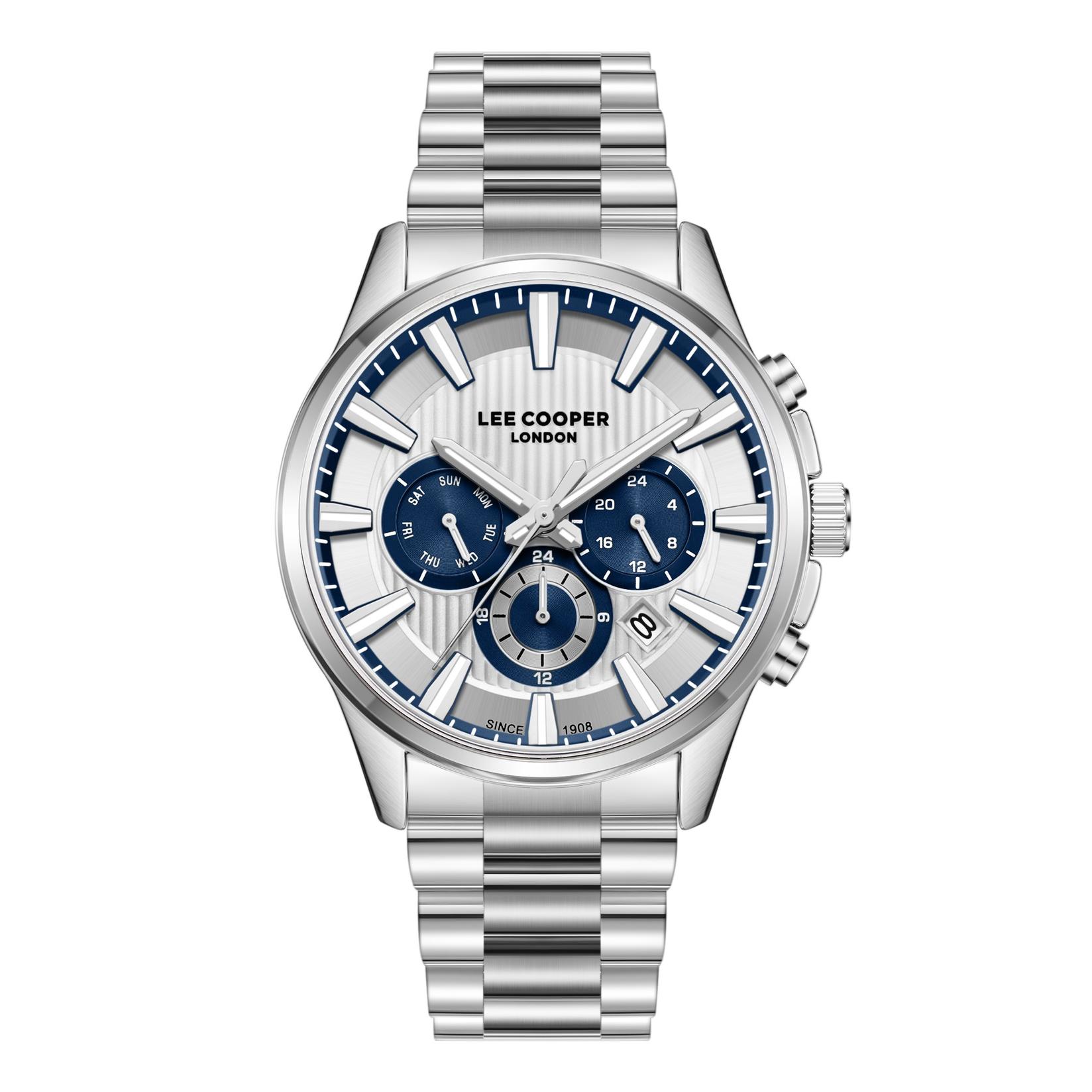 Lee Cooper Muški sat LC08216.330, Srebrne boje
