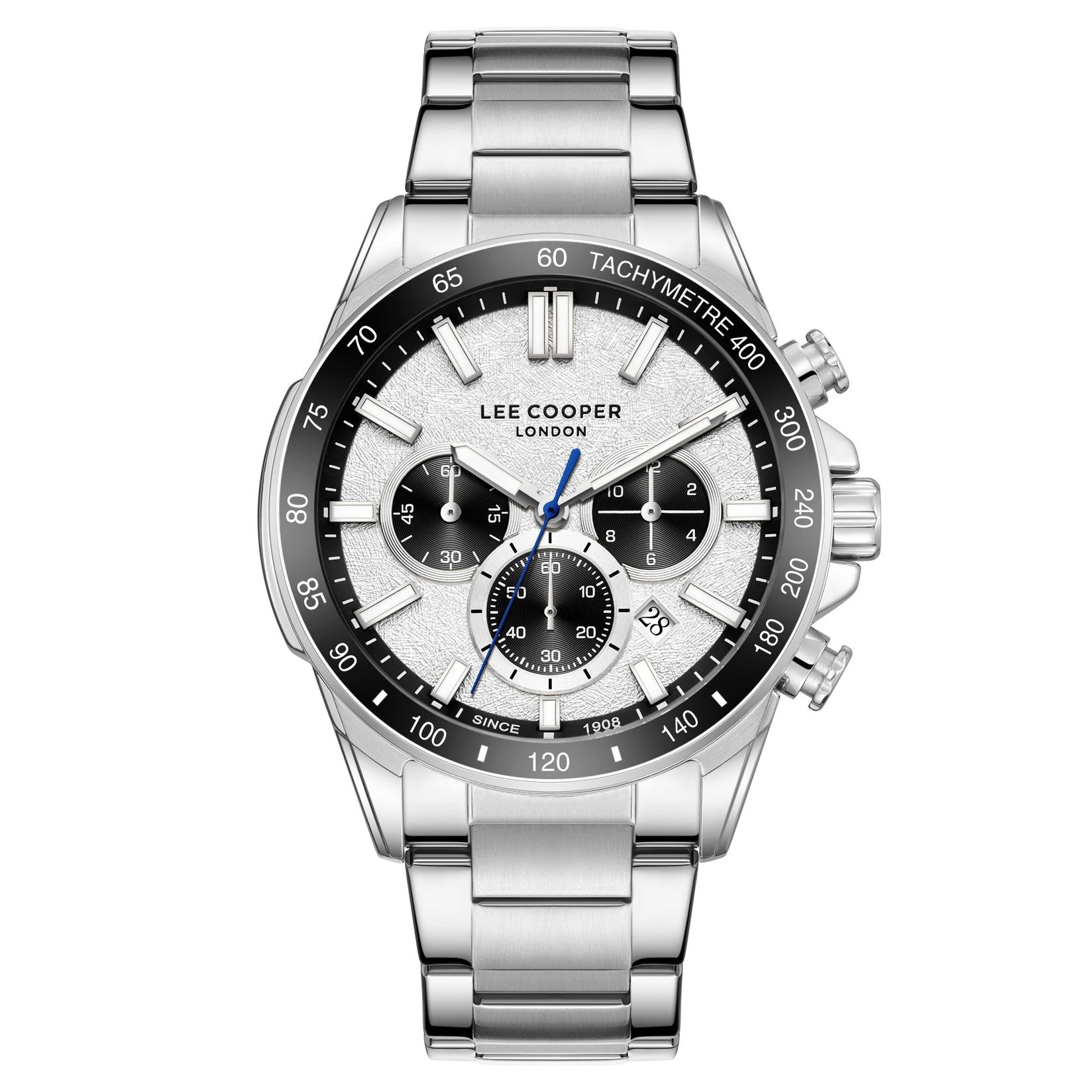 Lee Cooper Muški sat LC08240.330, Srebrne boje