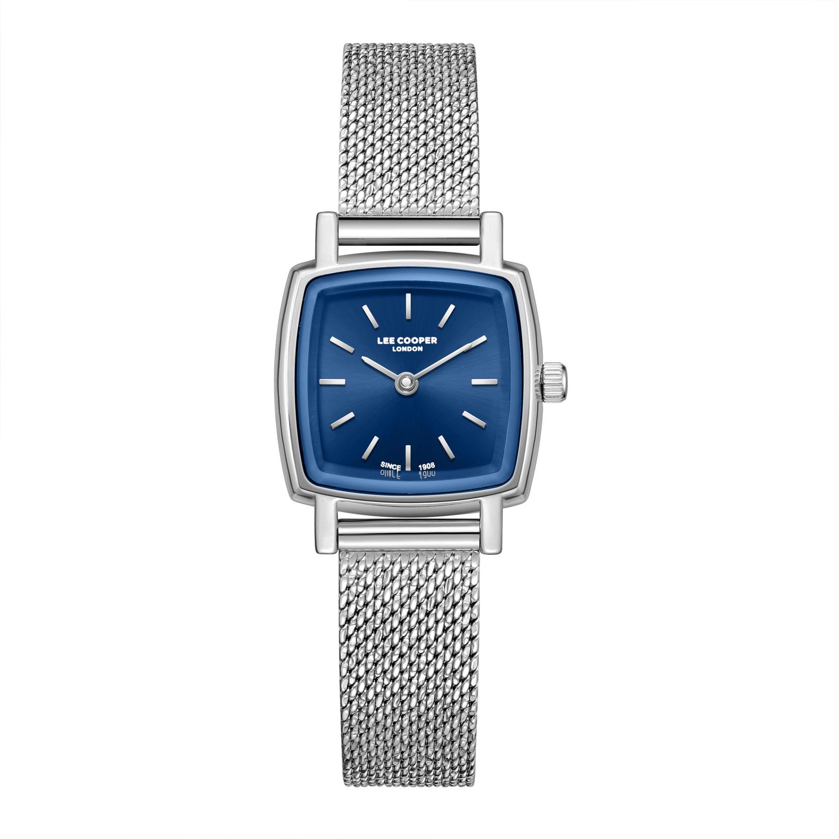 Lee Cooper Ženski sat LC08280.390, Teget kućište, Srebrne boje