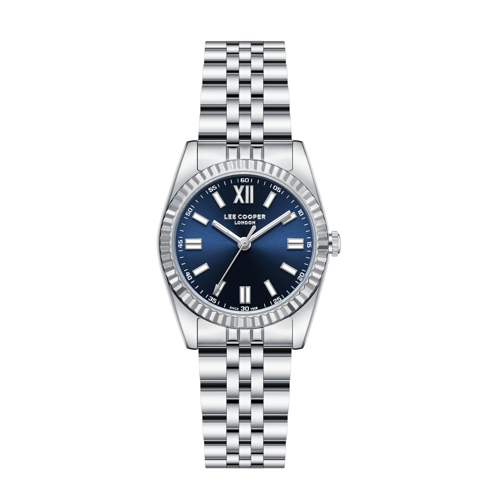 Lee Cooper Ženski sat LC08303.390, Teget kućište, Srebrne boje