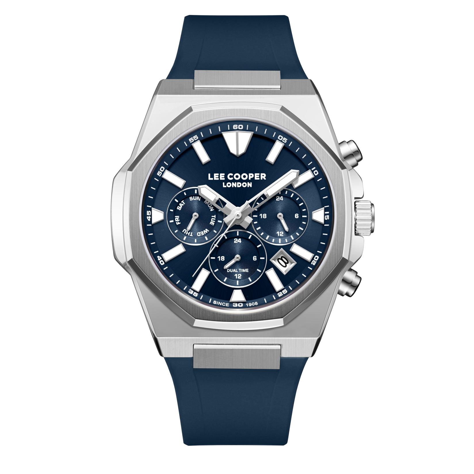 Lee Cooper Muški sat LC08313.399, Teget kućište, Teget