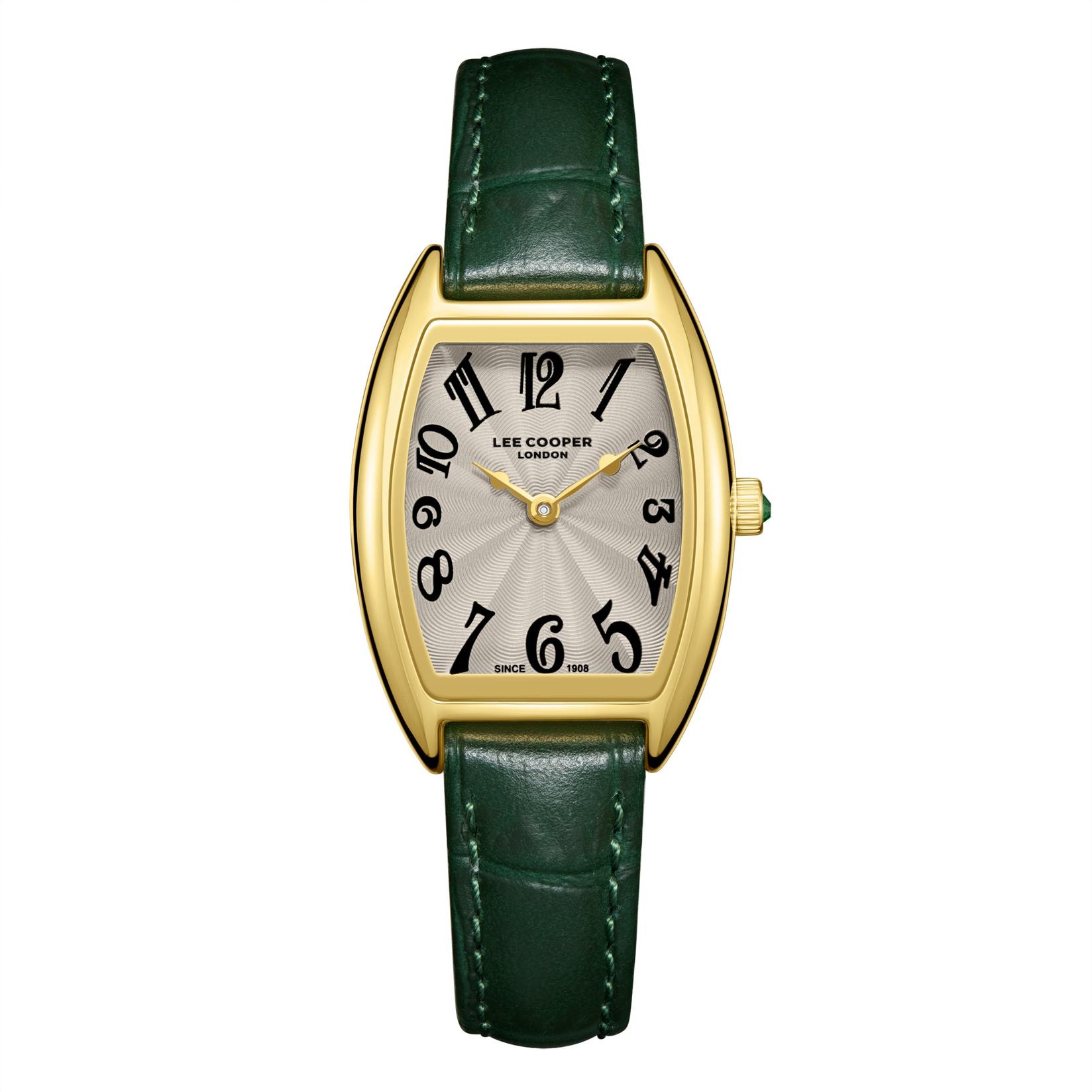 Lee Cooper Ženski sat LC08315.175, Zeleno kućište, Zeleni