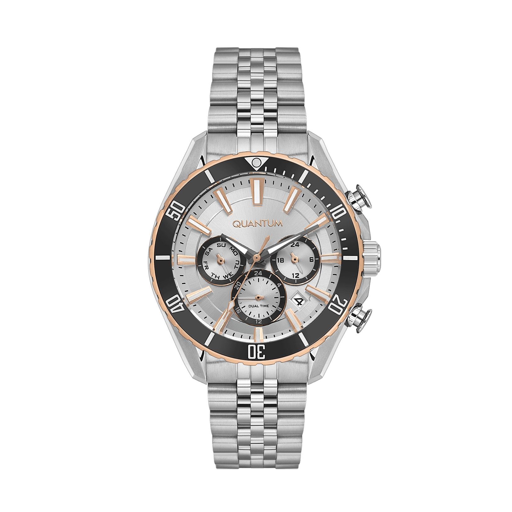 Quantum Muški sat PWG1187.530, Srebrno kućište, Srebne boje