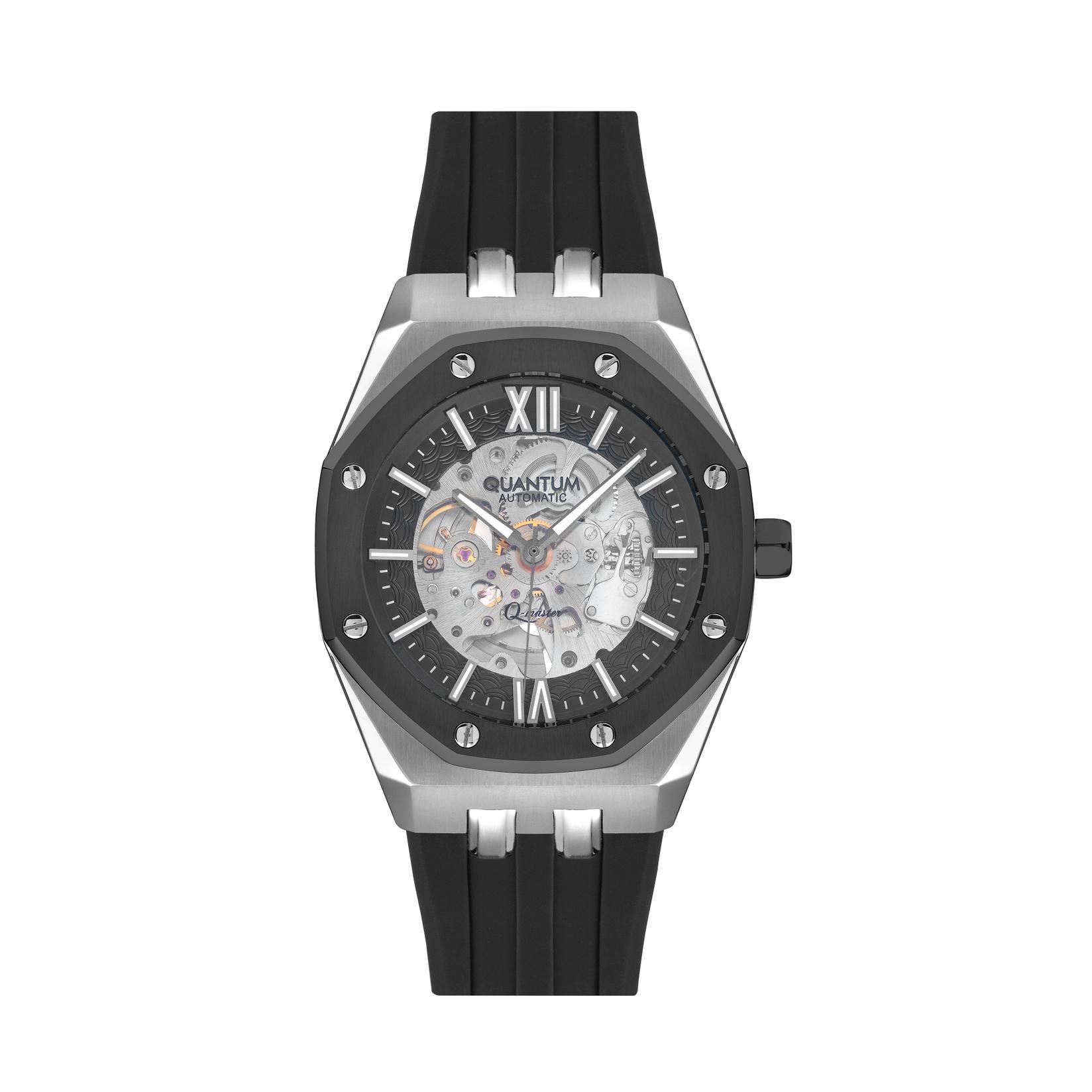 Quantum Muški sat QMG 1074.051, Crno kućište, Crni