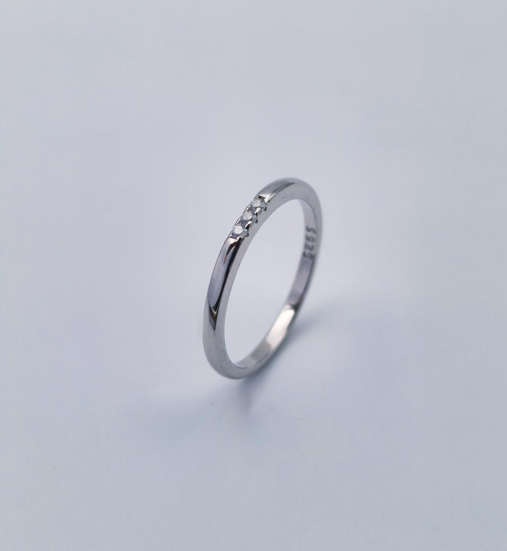 Ženski Srebrni prsten, 20mm