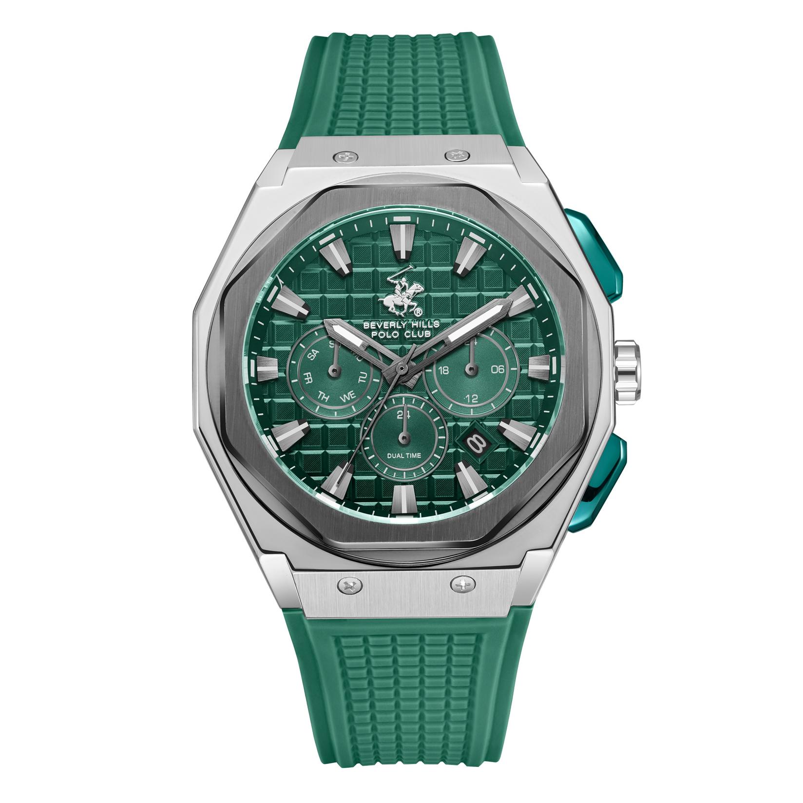 BEVERLY HILLS POLO CLUB Muški ručni sat BP3718X.375, Zeleni